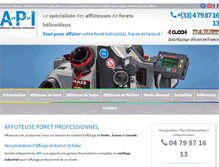 Tablet Screenshot of affuteuse.com